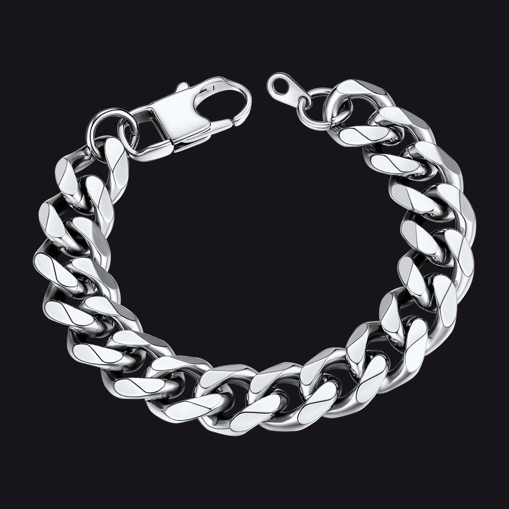 Chunky Cuban Link Chain Bracelets Gift for