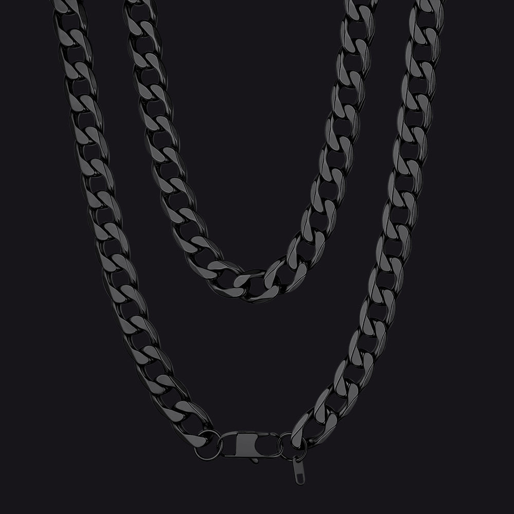 Cuban Link Curb Chain Stainless Steel Necklace for
