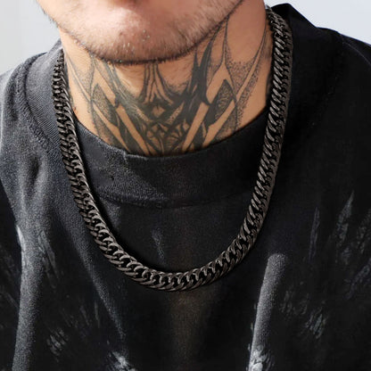 Heavy Miami Cuban Link Chain Necklace for