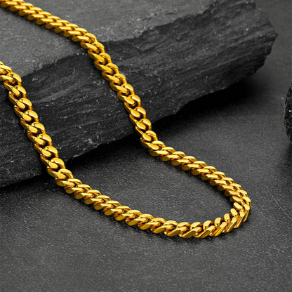 Chunky Cuban Link Chain Choker Necklace for , 5/12/14mm Width