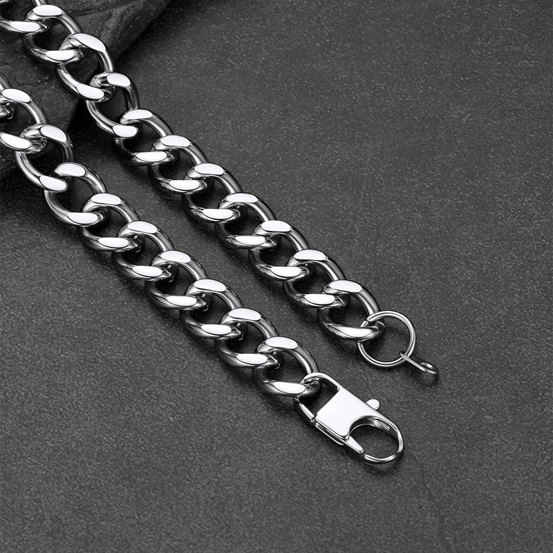 Chunky Cuban Link Chain Necklace for