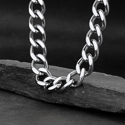 Chunky Cuban Link Chain Necklace for
