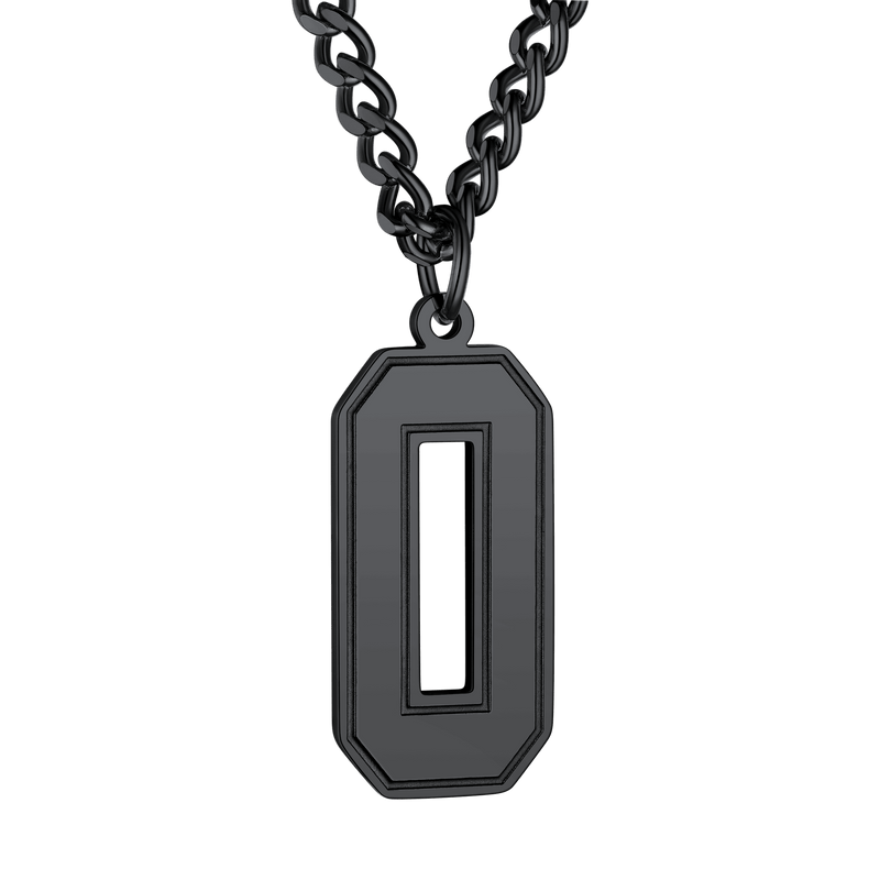 Personalized Sports Jersey Number Chain Necklace for Sport Fans