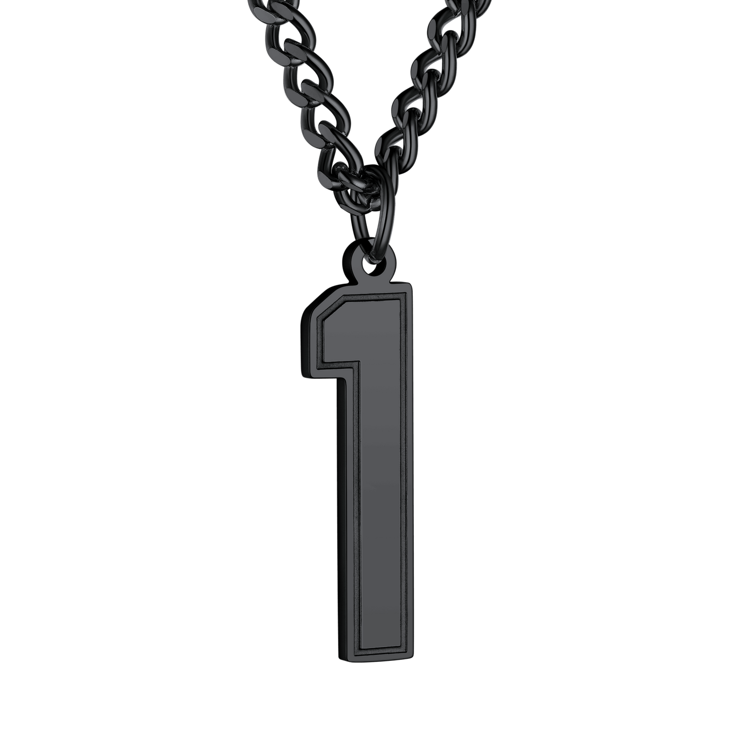 Personalized Sports Jersey Number Chain Necklace for Sport Fans