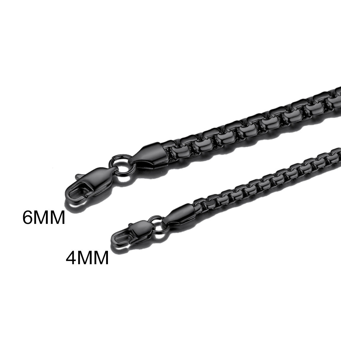 Flat Box Link Chain Bracelet for