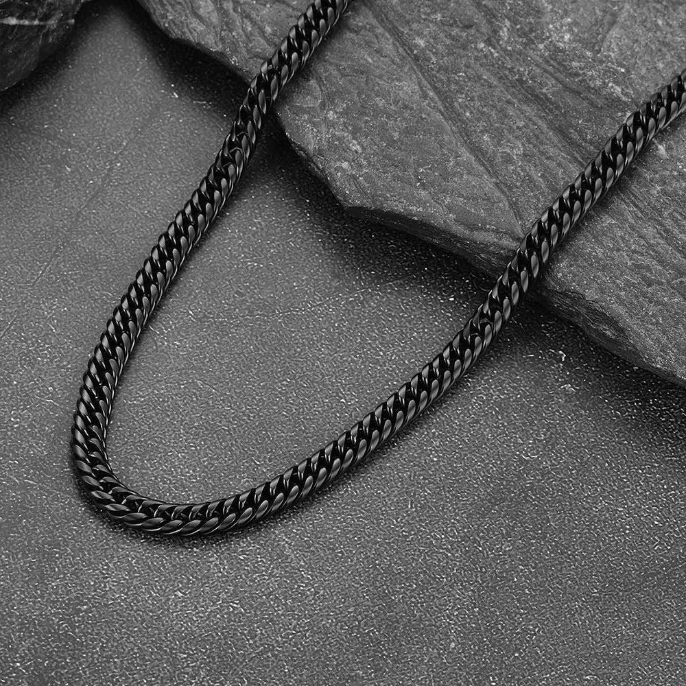 6mm Miami Cuban Link Chain Set for