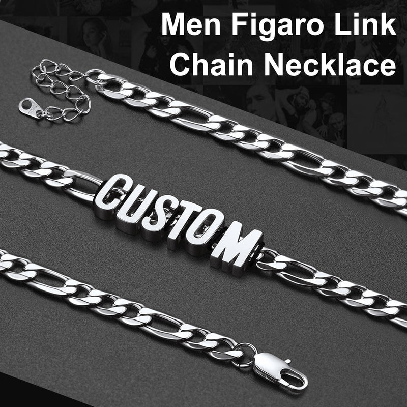 8mm Custom Name Cuban Chain Necklace for