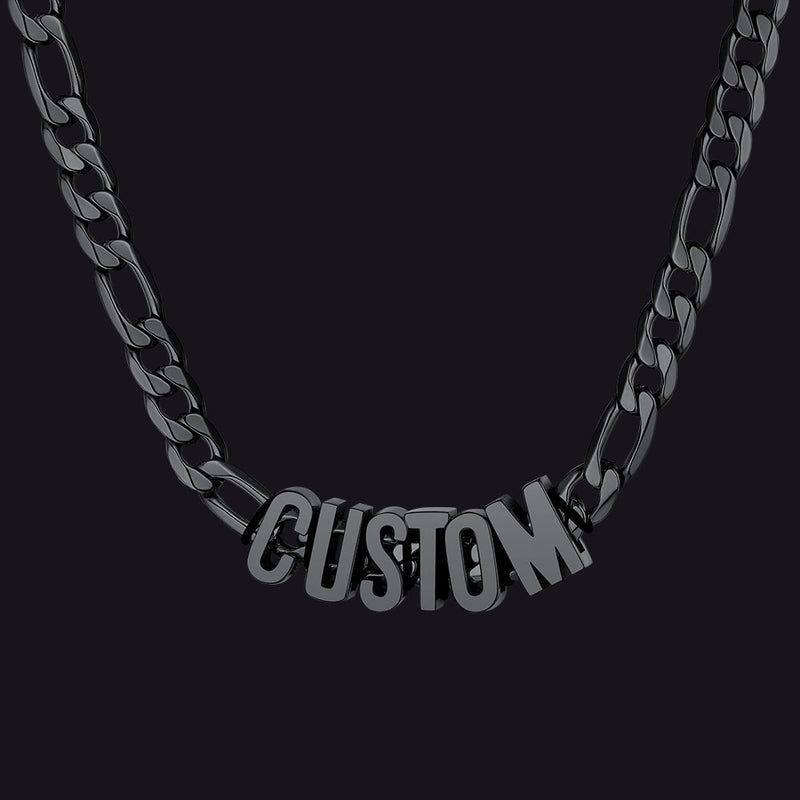 8mm Custom Name Cuban Chain Necklace for
