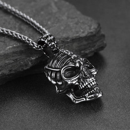 Gothic Skull Necklace Pendant for