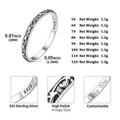 Sterling Silver Celtic Knot Ring for