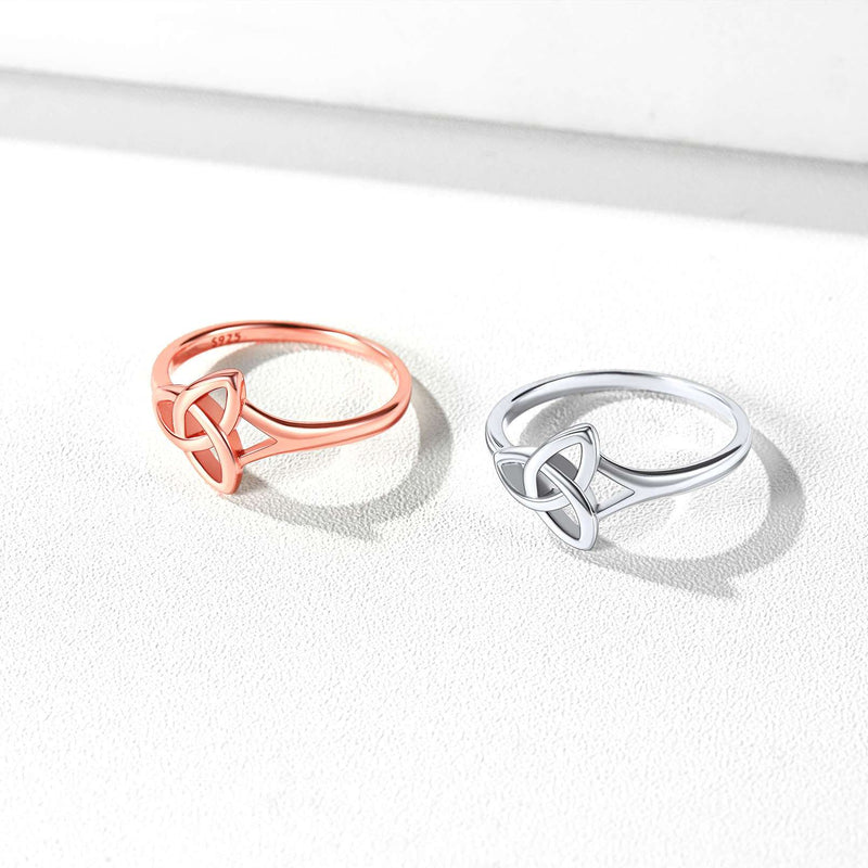 Faithheart Sterling Silver Celtic Knot Ring