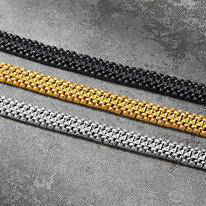 Chunky Watch Strap Link Chain Bracelet for
