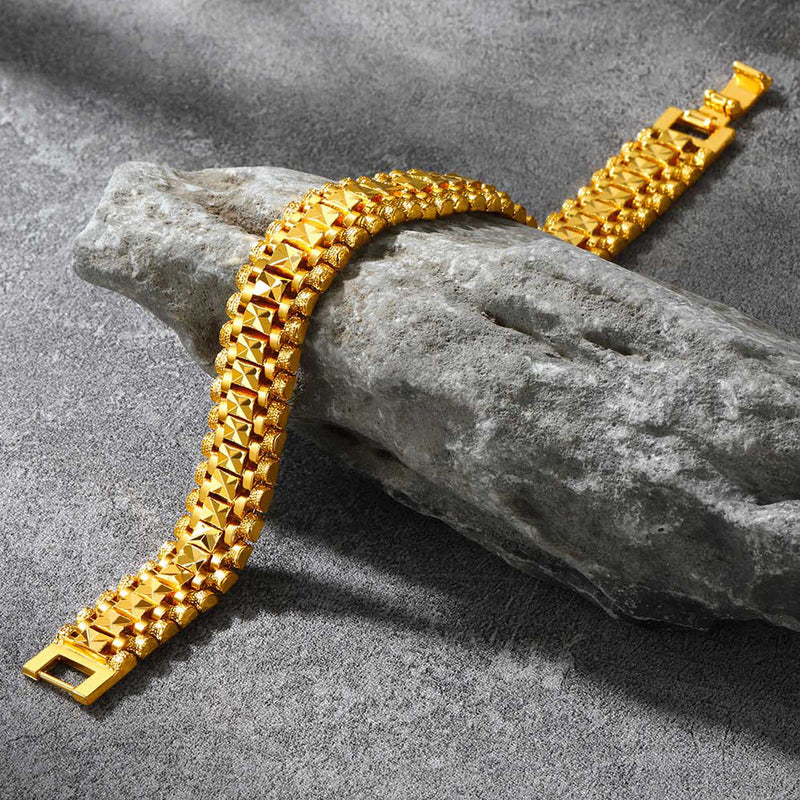 Chunky Watch Strap Link Chain Bracelet for