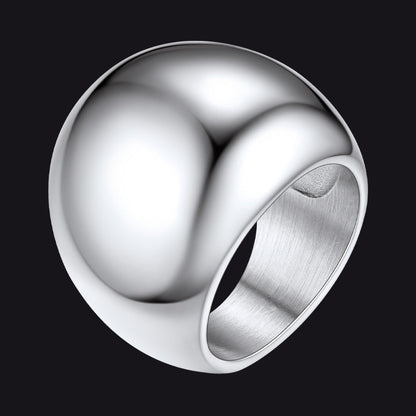 Chunky Dome Statement Ring for , 8/16/23mm Width