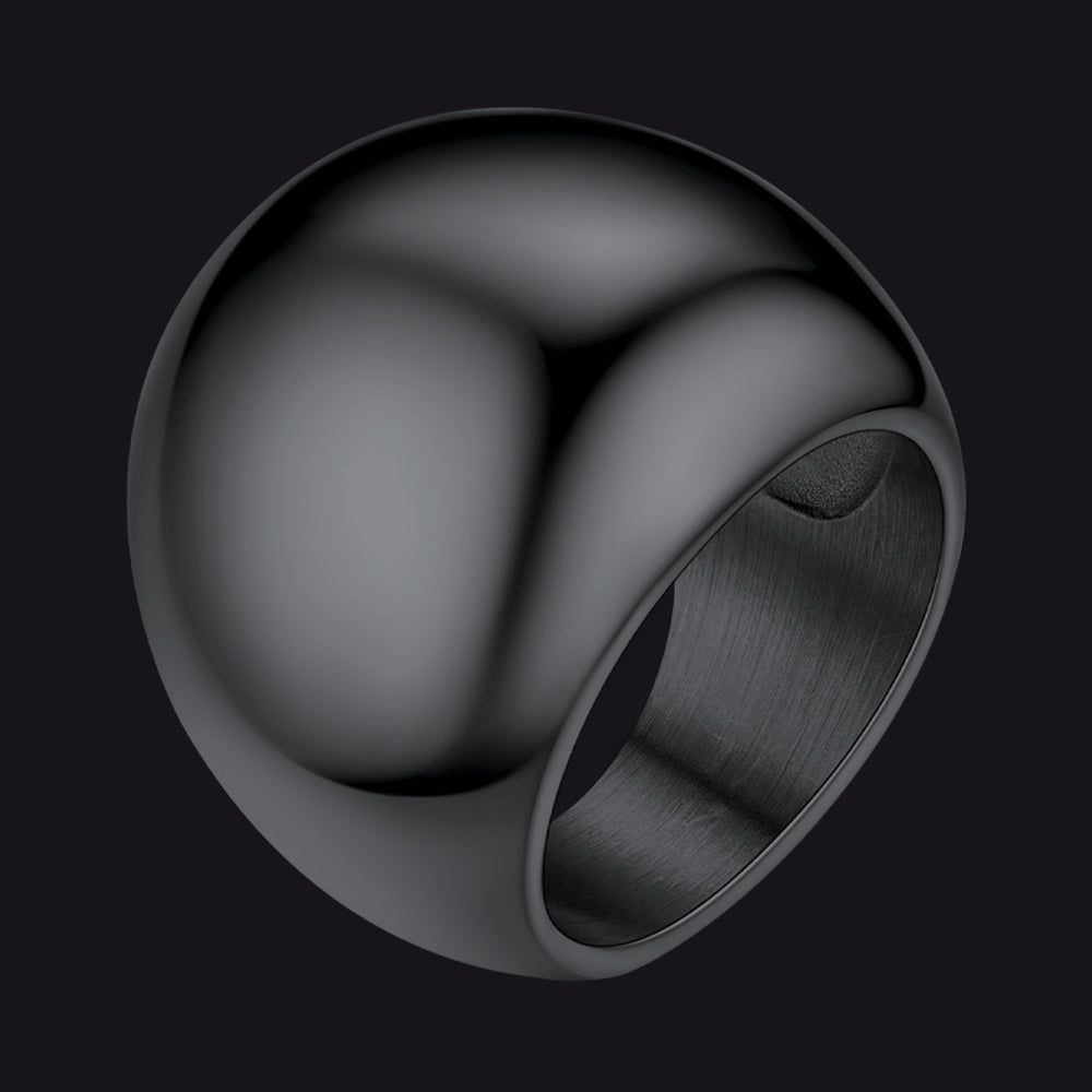 Chunky Dome Statement Ring for , 8/16/23mm Width