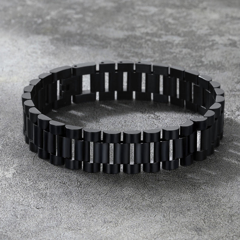 15mm Chunky Watch Band Chain Bracelet Watch Strap Bracelet for
