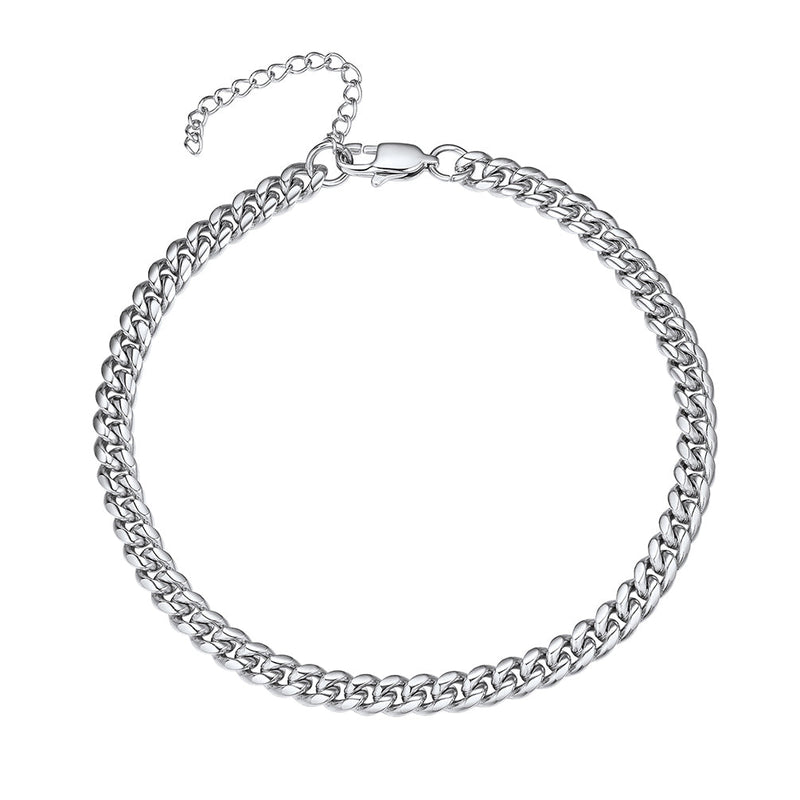 Cuban Chain Anklet Summer Beach Jewelry for