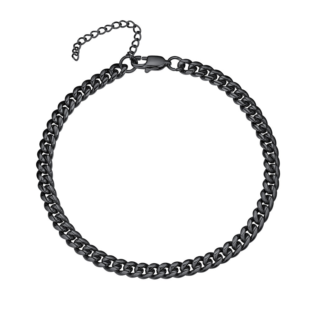 Cuban Chain Anklet Summer Beach Jewelry for