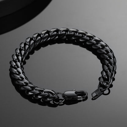 Stainless Steel Cuban Link Curb Bracelet for