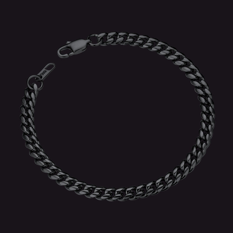 Stainless Steel Cuban Link Curb Bracelet for