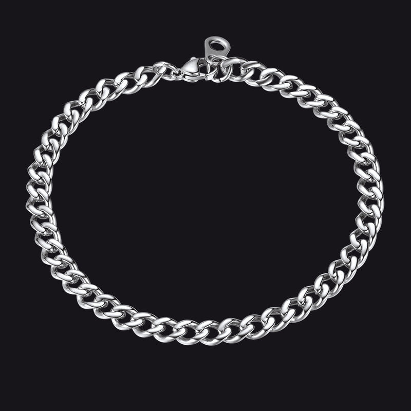 Thick Cuban Chain Link Bracelet for 5/7/9/12mm Width