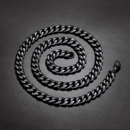 Chunky Miami Curb Cuban Link Chain Necklace for