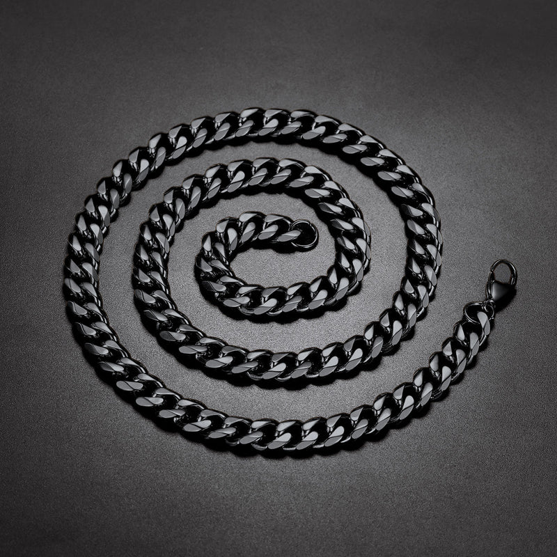 Chunky Miami Curb Cuban Link Chain Necklace for