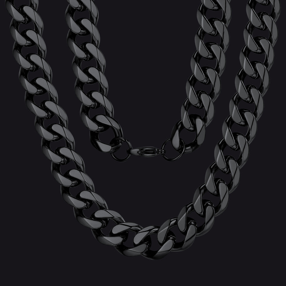 Chunky Miami Curb Cuban Link Chain Necklace for