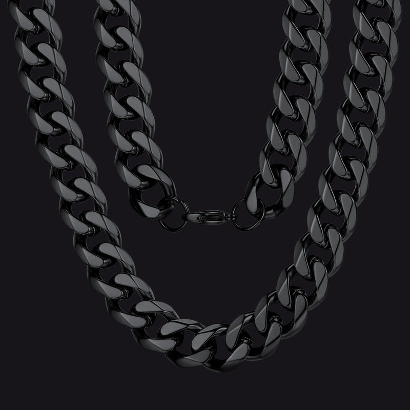 Chunky Miami Curb Cuban Link Chain Necklace for