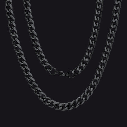 Chunky Miami Curb Cuban Link Chain Necklace for