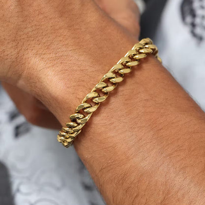 Miami Cuban Link Chain Bracelet 5/7/9/12mm Width for