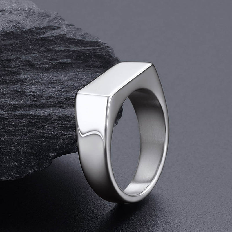 Customized Minimalist Band Ring for