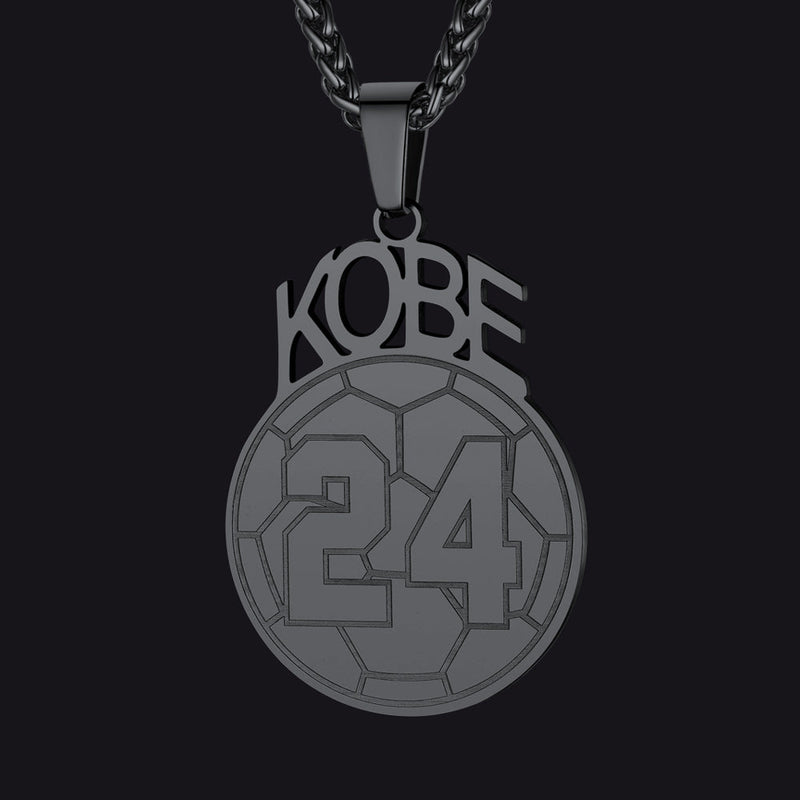 Custom Sports Necklace Name Tag With Jersey Number for Fans Athlete
