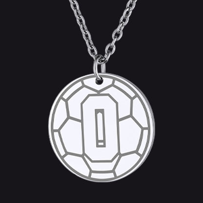 Custom Sports Necklace Jersey Number for & Sport Fans