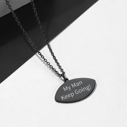 Custom Sports Necklace Jersey Number for & Sport Fans