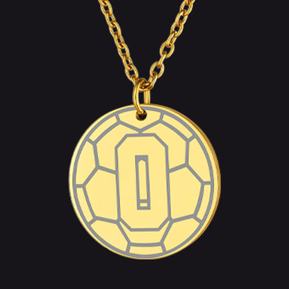 Custom Sports Necklace Jersey Number for & Sport Fans