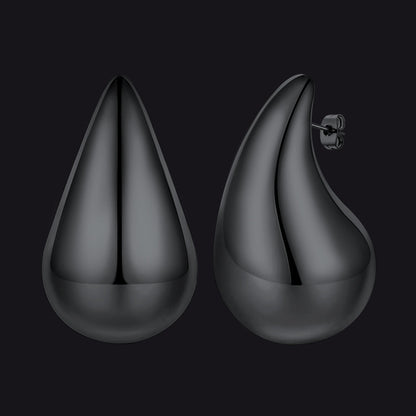 Water Droplets Stud Earrings for 10/20/30mm