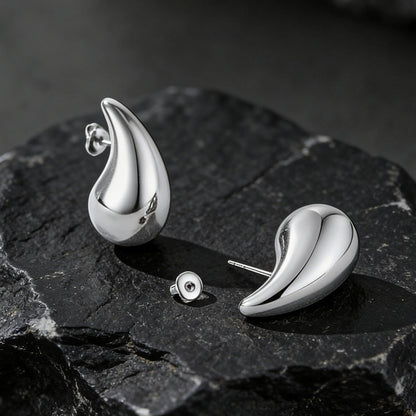 Water Droplets Stud Earrings for 10/20/30mm