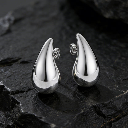 Water Droplets Stud Earrings for 10/20/30mm