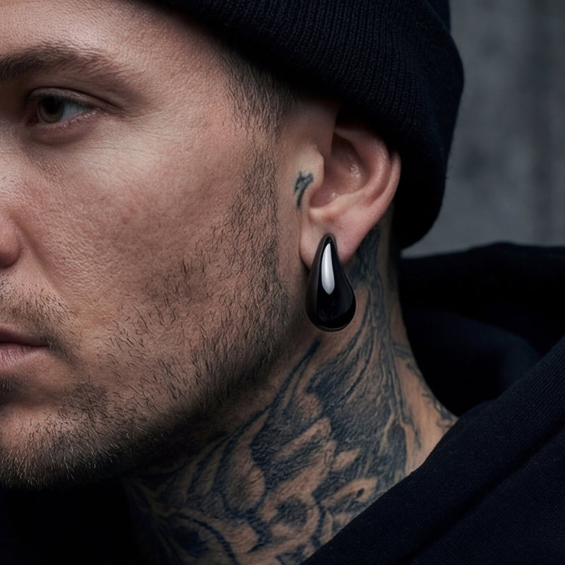 Water Droplets Stud Earrings for 10/20/30mm
