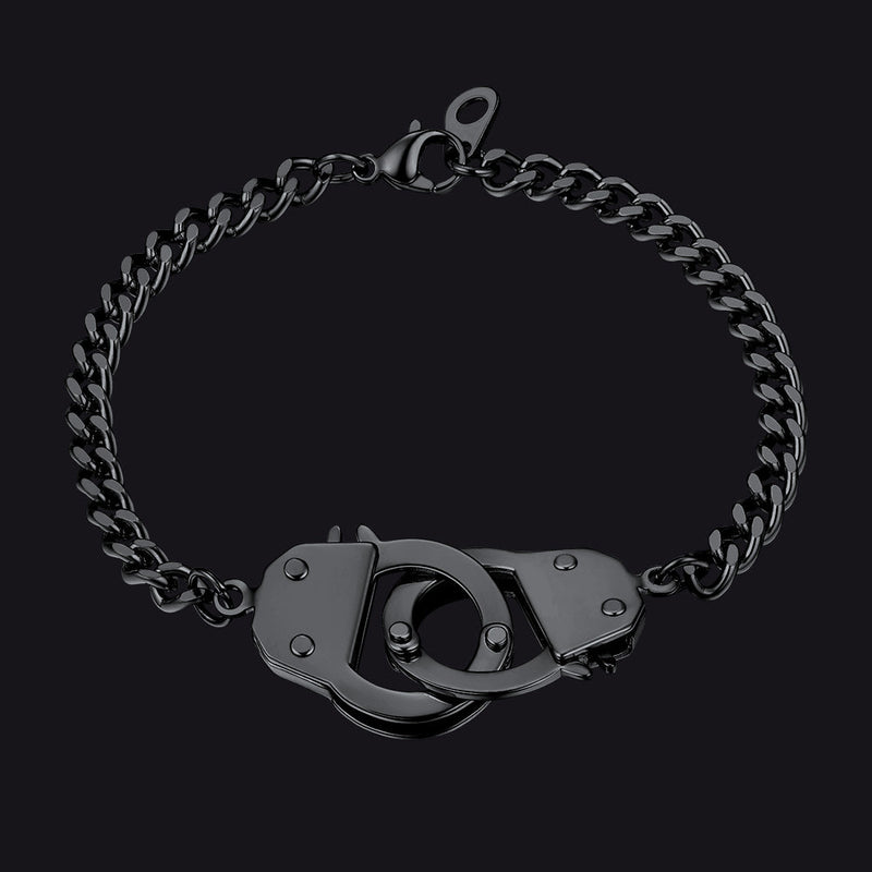 4mm Handcuff Chain Bracelet for Stainless Steel