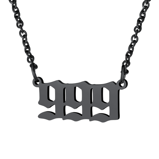 Personalized Angel Number Necklace for