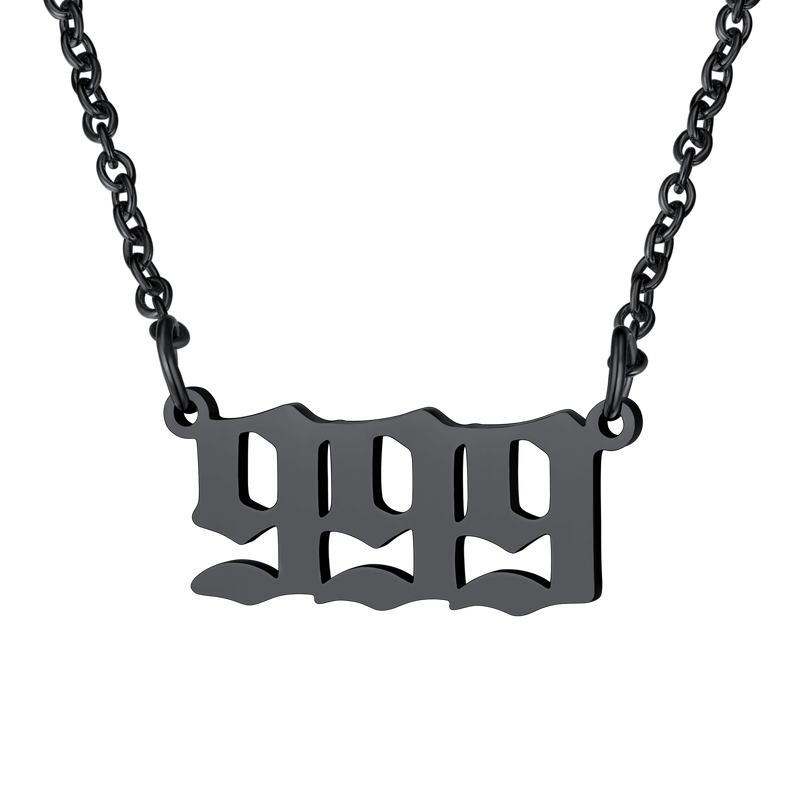 Personalized Angel Number Necklace for