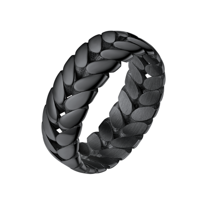 Flash Dainty Wheat Thumb Band Ring for