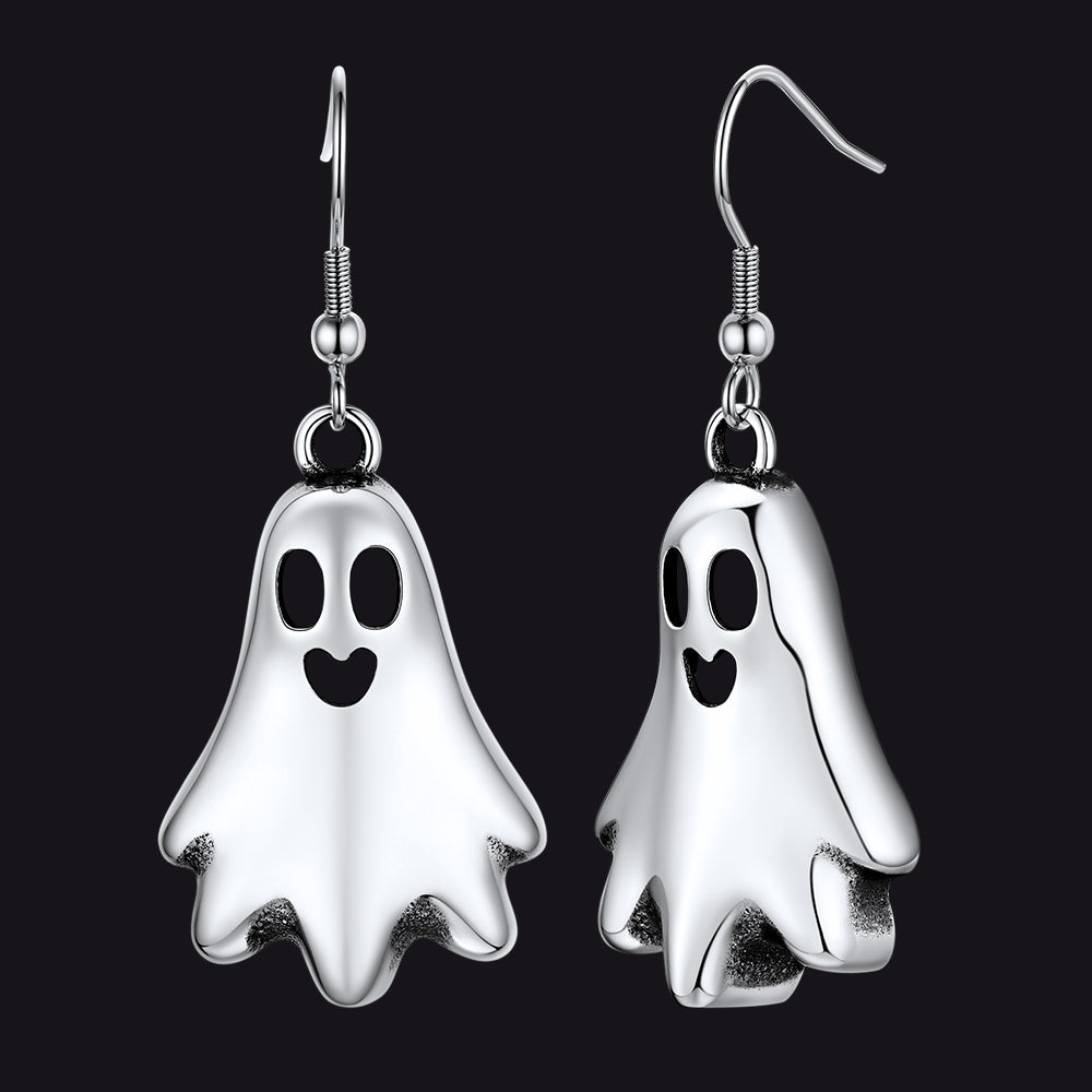 Halloween Ghost Dangle Earrings for