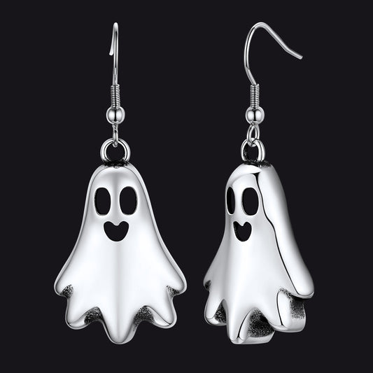 Halloween Ghost Dangle Earrings for