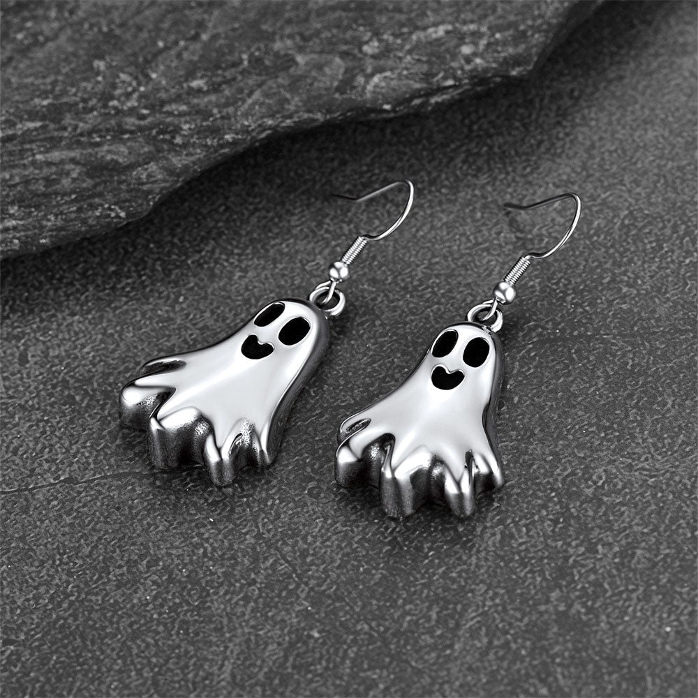 Halloween Ghost Dangle Earrings for