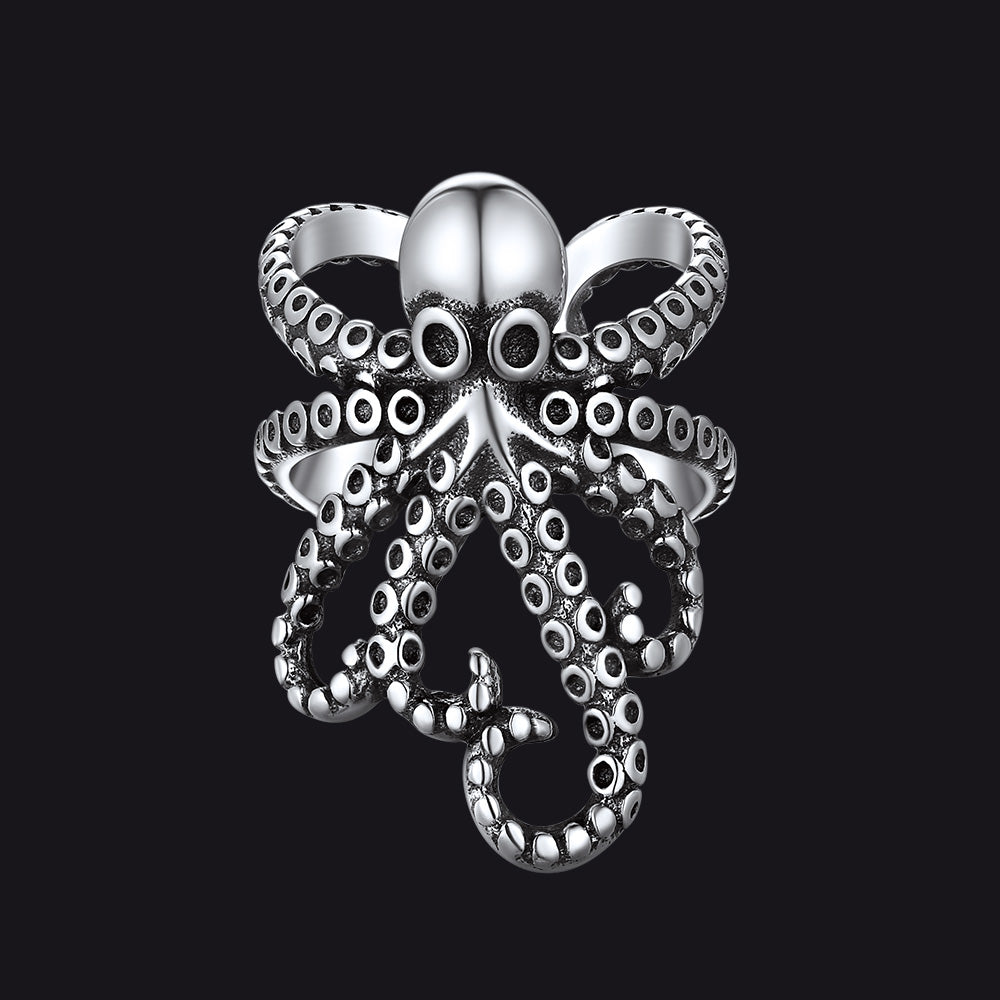 Sterling Silver Octopus Ear Cuff Earring for 1pc