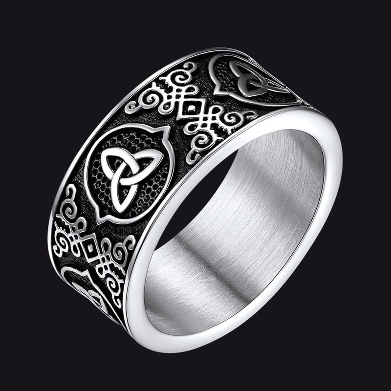 Celtic Knot Band Ring for