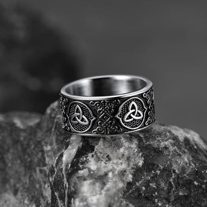Celtic Knot Band Ring for